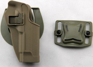 КОБУРА пластиковая CQC Tactical под GLOCK TAN